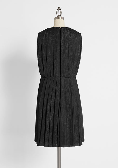 The Pleat-est Things Mini Dress