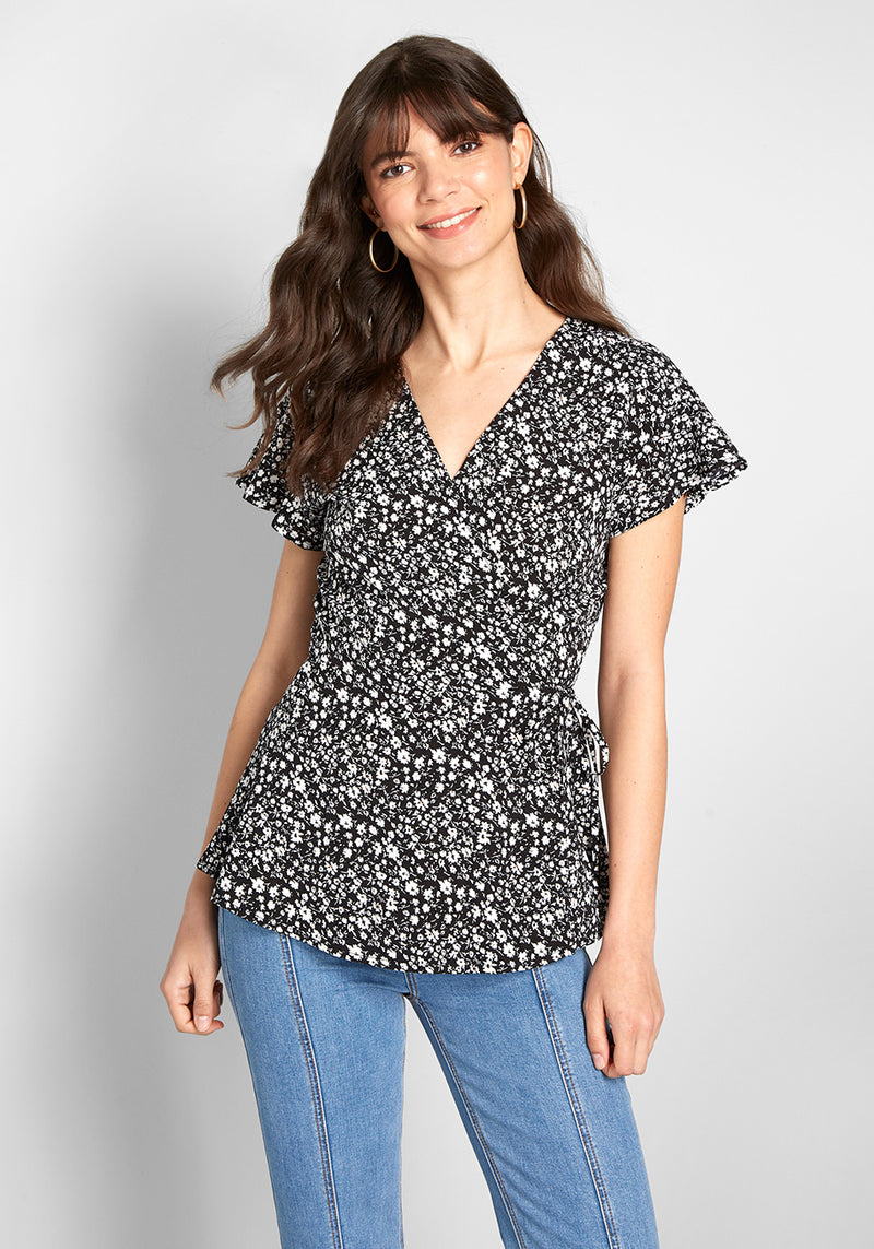 Black Floral