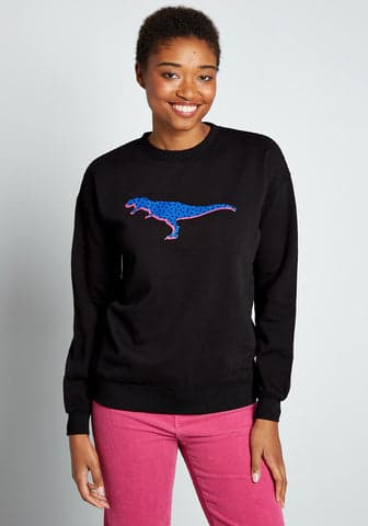 Pop Art Apex Predator Graphic Sweatshirt | ModCloth