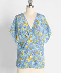 HARLOW FLORAL SEA BLUE