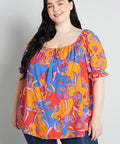 BALI FLORAL CANDY RED