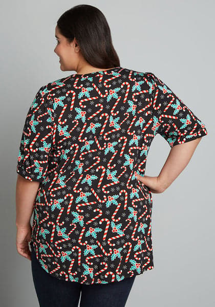 Winning Them Over Short Sleeve Top | ModCloth