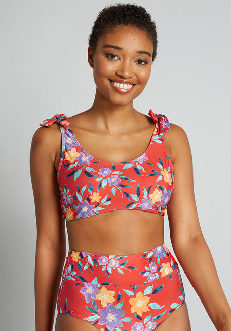 The Tanya Crop Bikini Top