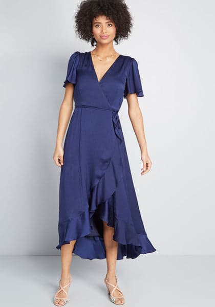 Stunning Wonder Maxi Wrap Dress | ModCloth