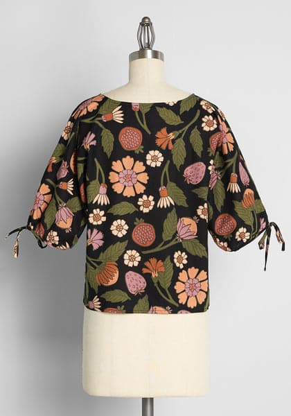 Fruits and Flora Forever Button-Up Blouse | ModCloth