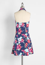 TRUDY VINTAGE FLORAL NAVY